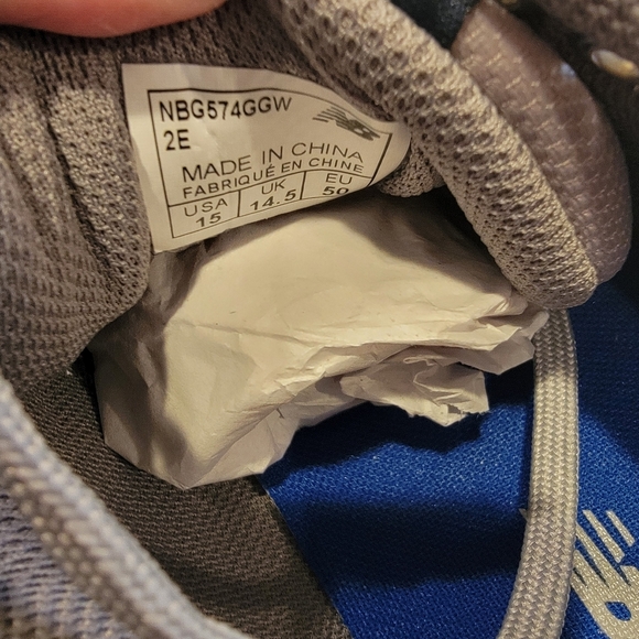 New Balance 574 Greens Waterproof Golf Shoe (Men) Size 15 2E Like New! - Picture 10 of 15